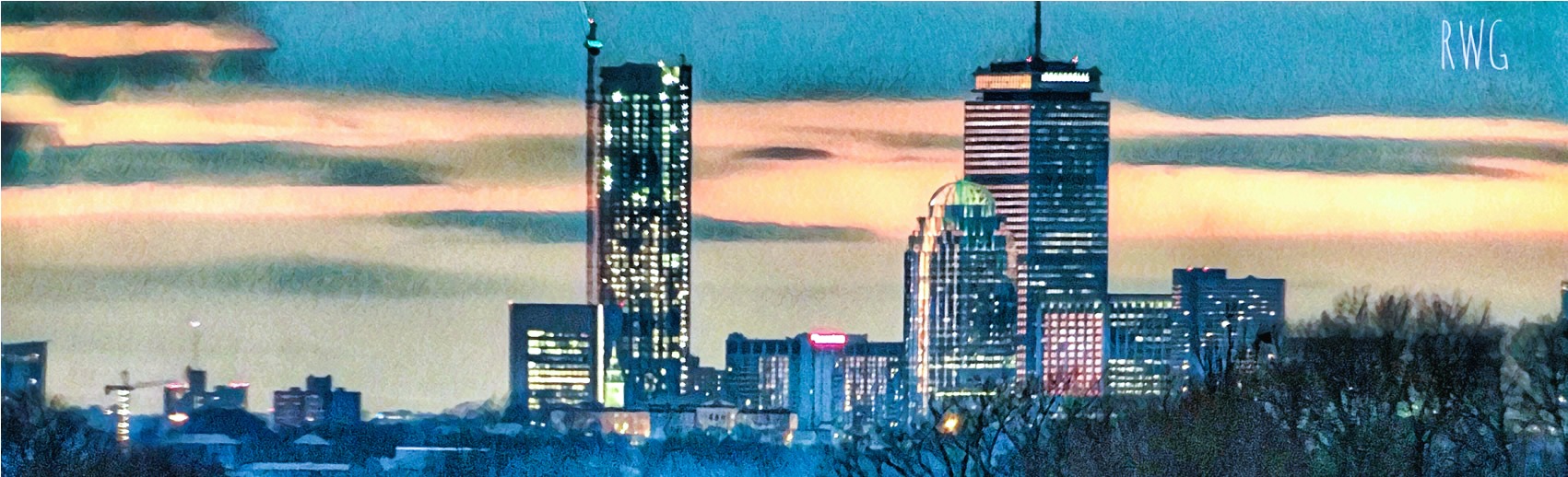 daytrip to boston - skyline